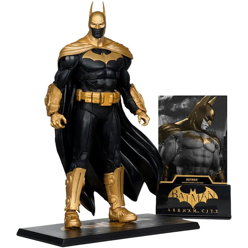 Коллекционная фигурка McFarlane DC Comics Batman Arkham City Knightmare Gold Label 7IN (17239)