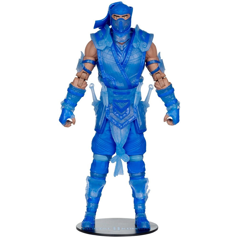 Коллекционная фигурка McFarlane Mortal Kombat 11 Sub-Zero-Glow In The Dark Edition Gold Label (11097)