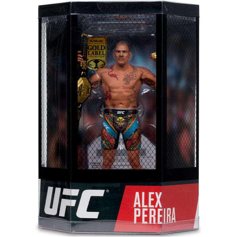 Колекційна фігурка McFarlane UFC SportsPicks Gold Label Posed Alex Pereira (10442)