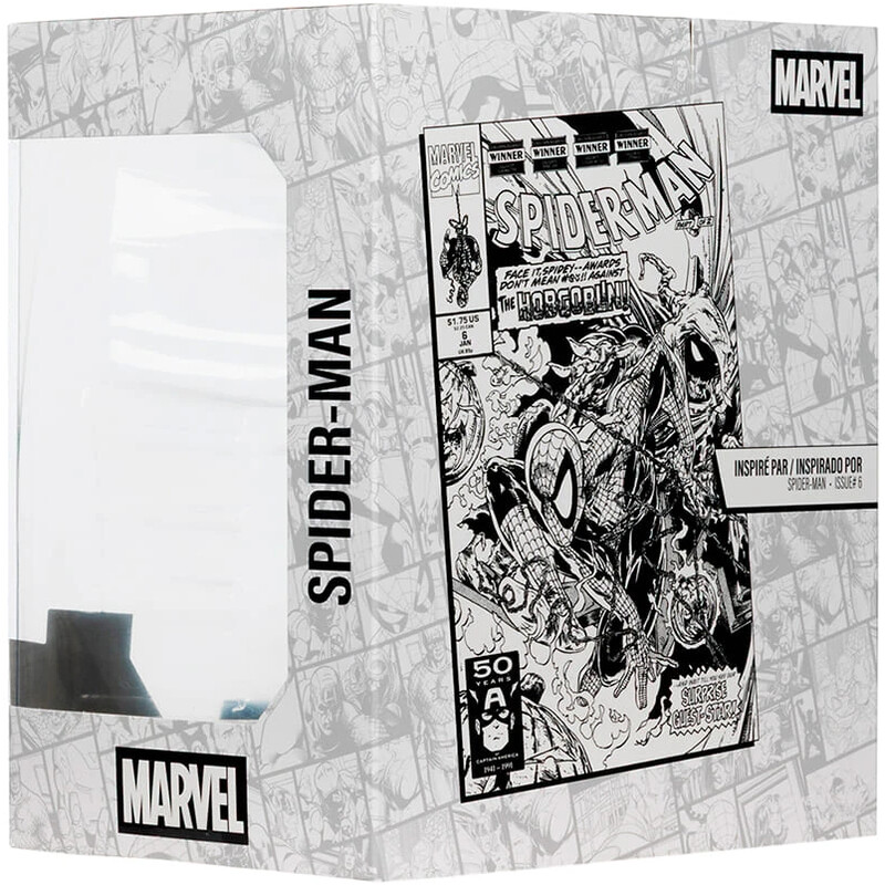 Колекційна фігурка McFarlane Marvel Spider-Man #6 Line Art Gold Label (14829)