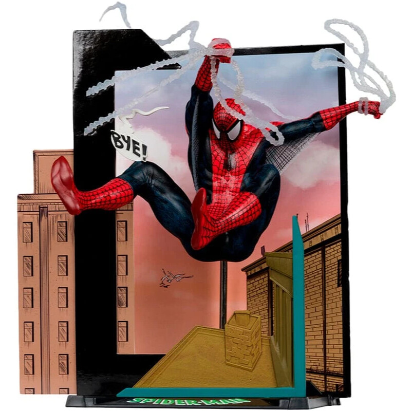 Коллекционная фигурка McFarlane Marvel Spider-Man #6 1:10th Scale with Scene (14826)