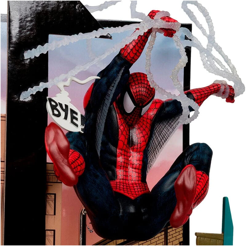 Коллекционная фигурка McFarlane Marvel Spider-Man #6 1:10th Scale with Scene (14826)