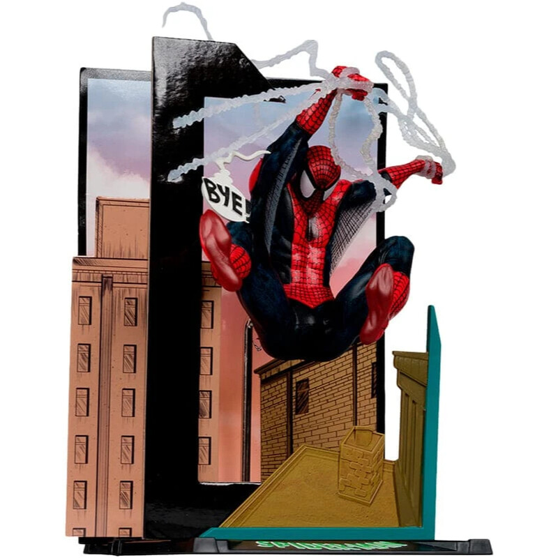 Коллекционная фигурка McFarlane Marvel Spider-Man #6 1:10th Scale with Scene (14826)