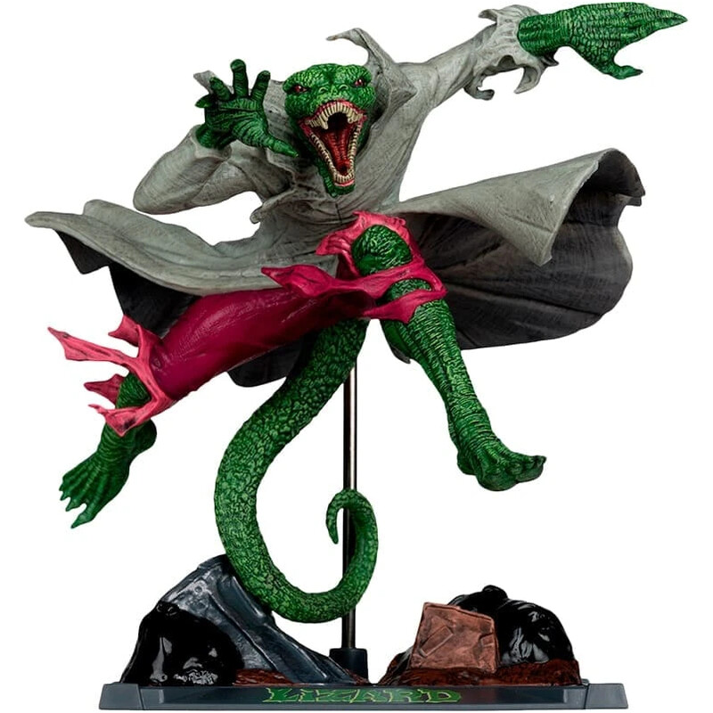 Колекційна фігурка McFarlane Marvel The Lizard 1:10th Scale with Scene Spider-Man #2 (14841)