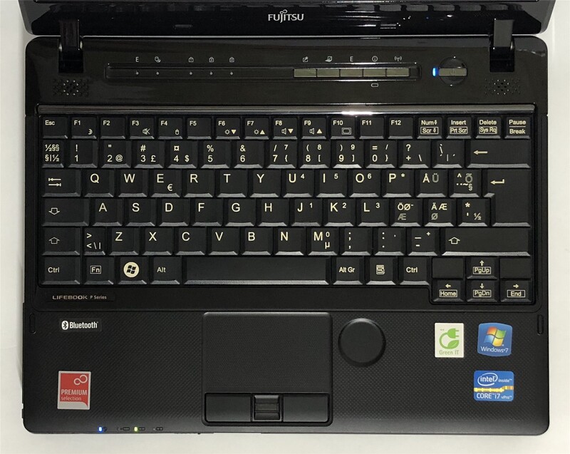 Ноутбук Fujitsu LifeBook P771 / 12.5" (1280х800) / i7-2617M / 8GB / 128GB SSD / 3G / Win10Pro - Б/в