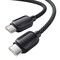 Фото - Кабель Essager Breeze USB Type-C - USB Type-C (M/M), 100W, 3 м Black (EXCTT1-WLC01-P) | click.ua