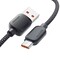 Фото - Кабель Essager Breeze USB - USB Type-C (M/M), 100W, 2 м Black (EXC7A-WLA01-P) | click.ua
