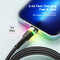 Фото - Кабель Essager Colorful LED USB - Lightning (M/M), 2.4A, 2 м Black (EXCL-XCDA01) | click.ua