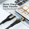 Фото - Кабель Essager Interstellar Transparent Design USB - USB Type-C (M/M), 100W, 1 м Black (EXCT-XJ01-P) | click.ua