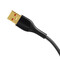 Фото - Кабель Essager Interstellar Transparent Design USB - USB Type-C (M/M), 100W, 1 м Black (EXCT-XJ01-P) | click.ua