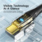 Фото - Кабель Essager Interstellar Transparent Design USB - USB Type-C (M/M), 100W, 1 м Black (EXCT-XJ01-P) | click.ua