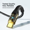 Фото - Кабель Essager Interstellar Transparent Design USB - USB Type-C (M/M), 100W, 1 м Black (EXCT-XJ01-P) | click.ua