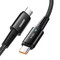 Фото - Кабель Essager Sunset USB Type-C - USB Type-C (M/M), 100W, 2 м Black (EXCTT1-CGA01) | click.ua
