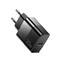 Фото - Мережевий зарядний пристрій Essager Travel Charger 20W USB-C Black (E20JSB1-SYTT1-T) + кабель USB Type-C | click.ua