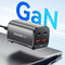 Фото - Мережевий зарядний пристрій Essager Collection 67W GaN (2xUSB-A, 2xUSB-C) Black (ECT2AC-JYB0G-Z) | click.ua