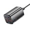 Фото - Мережевий зарядний пристрій Essager Collection 67W GaN (2xUSB-A, 2xUSB-C) Black (ECT2AC-JYB0G-Z) | click.ua