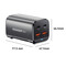 Фото - Мережевий зарядний пристрій Essager Collection 67W GaN (2xUSB-A, 2xUSB-C) Black (ECT2AC-JYB0G-Z) | click.ua