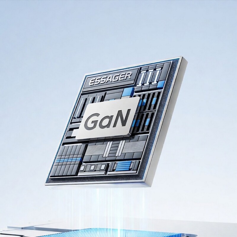 Мережевий зарядний пристрій Essager Engine 85W GaN (3xUSB-A, 3xUSB-C) Black (EZC85W-SXB0G-Z)
