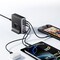 Фото - Мережевий зарядний пристрій Essager Engine 85W GaN (3xUSB-A, 3xUSB-C) Black (EZC85W-SXB0G-Z) | click.ua