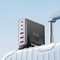 Фото - Мережевий зарядний пристрій Essager Engine 85W GaN (3xUSB-A, 3xUSB-C) Black (EZC85W-SXB0G-Z) | click.ua