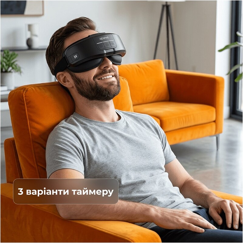Массажер для очей RENPHO Eyeris Shift Eye Massager (R-G011-BK)