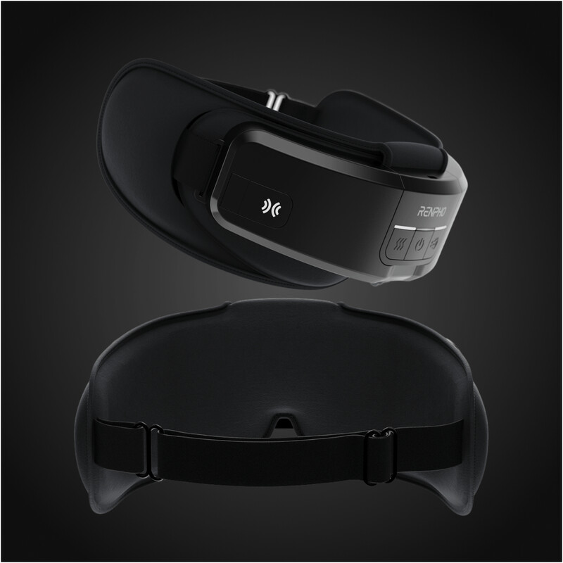 Массажер для очей RENPHO Eyeris Shift Eye Massager (R-G011-BK)