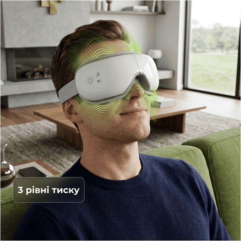 Массажер для очей RENPHO Eyeris 1 Eye Massager White (RF-EM001R-WH)