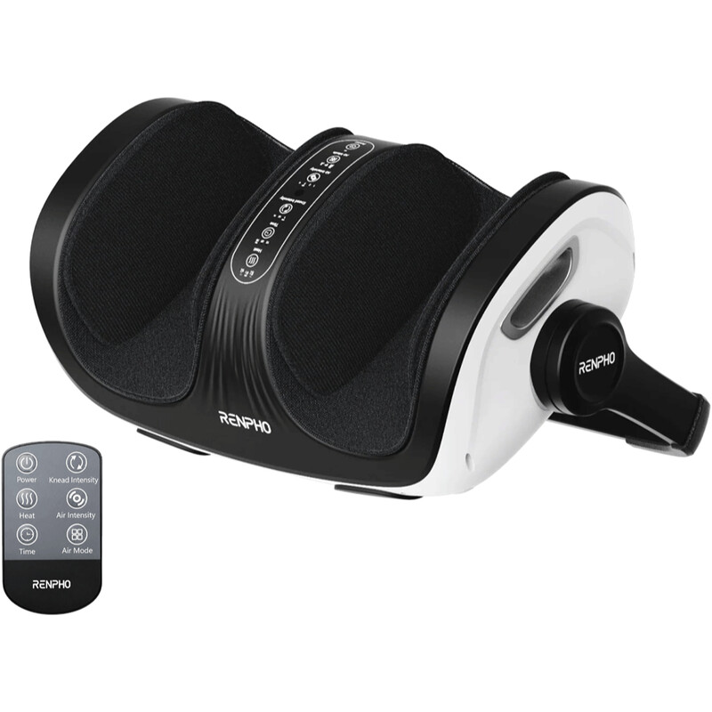 Массажер для ног RENPHO 2-in-1 Foot and Calf Massager White (R-D001R-WH)
