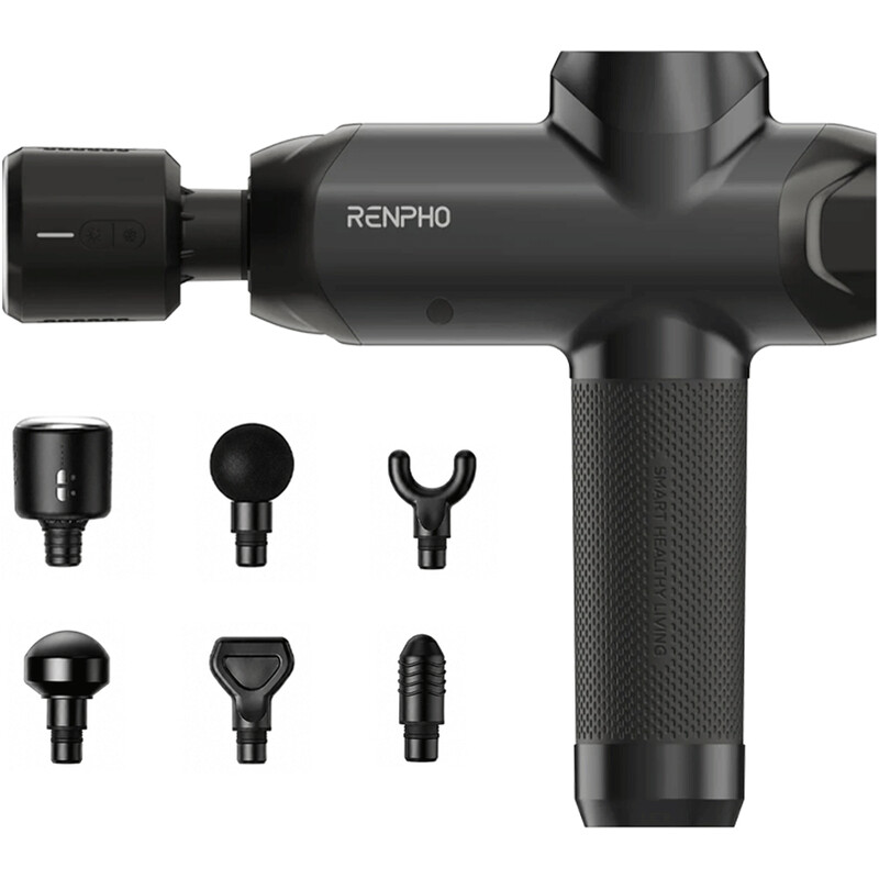 Перкуссионный массажер RENPHO Power Thermacool Massage Gun (R-C001SH-BK)