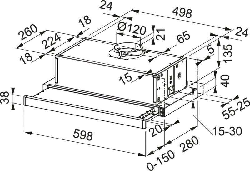 Вытяжка Franke Smart FSM 601 BK GL 2 (315.0737.227)