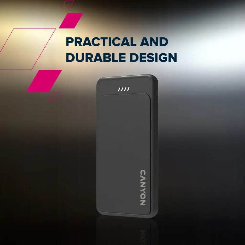 Универсальная мобильная батарея Canyon OnPower 100 10000mAh Black (CNS-CPB100B)