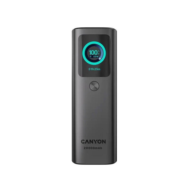 Універсальна мобільна батарея Canyon OnPower 265 20000mAh 165W Dark Grey (CNS-CPB265DG)