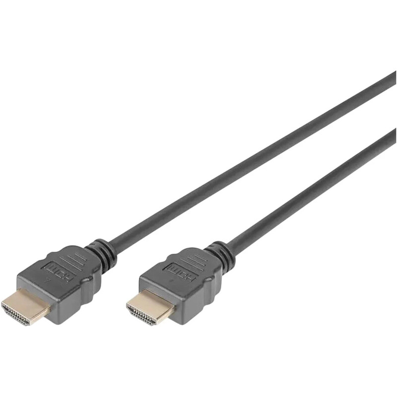 Кабель Assmann HDMI – HDMI (M/M), 1 м, Black (DB-330113-020-S)