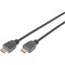 Фото - Кабель Assmann HDMI – HDMI (M/M), 1 м, Black (DB-330113-020-S) | click.ua