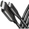 Фото - Кабель Axagon USB-C - HDMI V 2.1a (M/M), 1.8 м, 4K/60Hz HDR10, Black (RVC-HI2MC) | click.ua