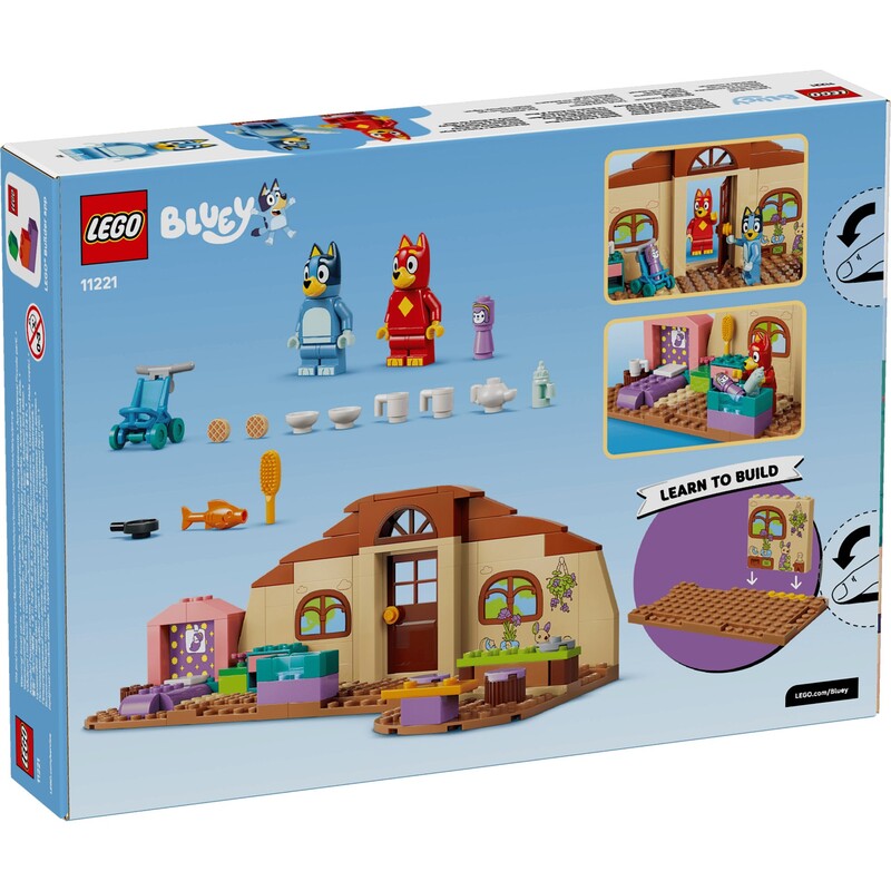 Конструктор LEGO Bluey Школа c Расти и Блуи (11221)