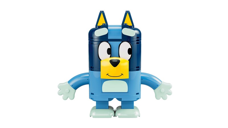 Конструктор LEGO Bluey Семья Блуи из кубиков (11217)