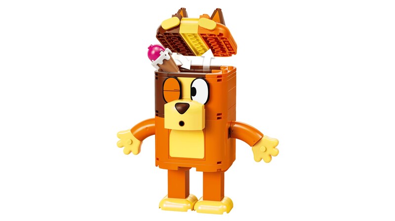 Конструктор LEGO Bluey Семья Блуи из кубиков (11217)