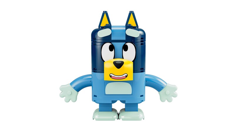 Конструктор LEGO Bluey Семья Блуи из кубиков (11217)