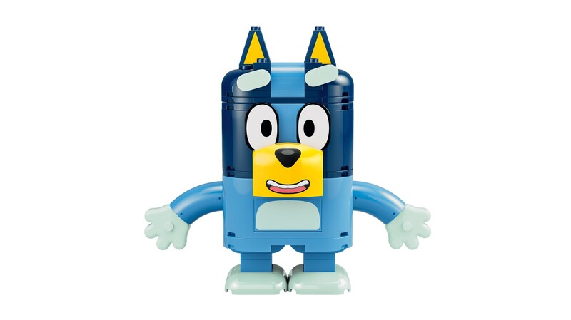 Конструктор LEGO Bluey Семья Блуи из кубиков (11217)