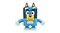 Фото - Конструктор LEGO Bluey Семья Блуи из кубиков (11217) | click.ua