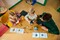 Фото - Конструктор LEGO Bluey Семья Блуи из кубиков (11217) | click.ua