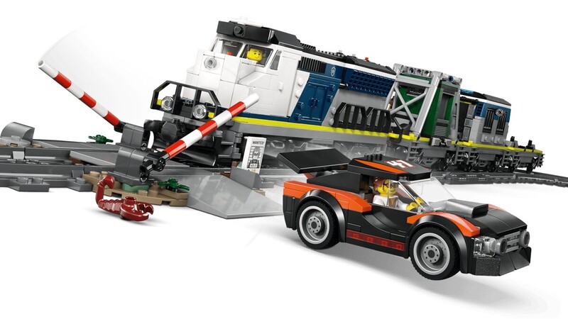Конструктор LEGO City Ограбление полицейского поезда (60508)