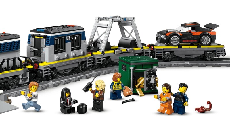 Конструктор LEGO City Ограбление полицейского поезда (60508)