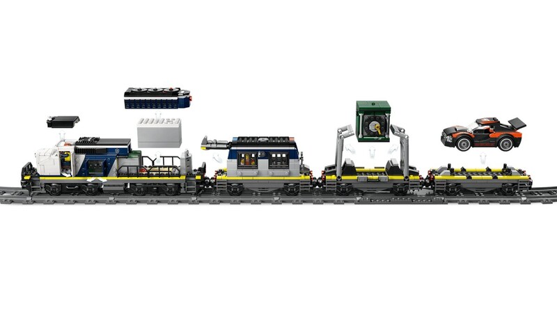 Конструктор LEGO City Ограбление полицейского поезда (60508)