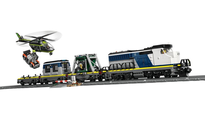Конструктор LEGO City Ограбление полицейского поезда (60508)
