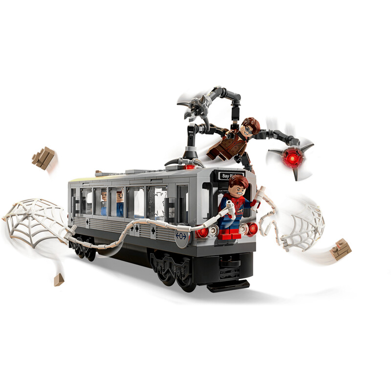 Конструктор LEGO Marvel Super Heroes Человек-паук против Дока Ока: Сцена в метро (76321)