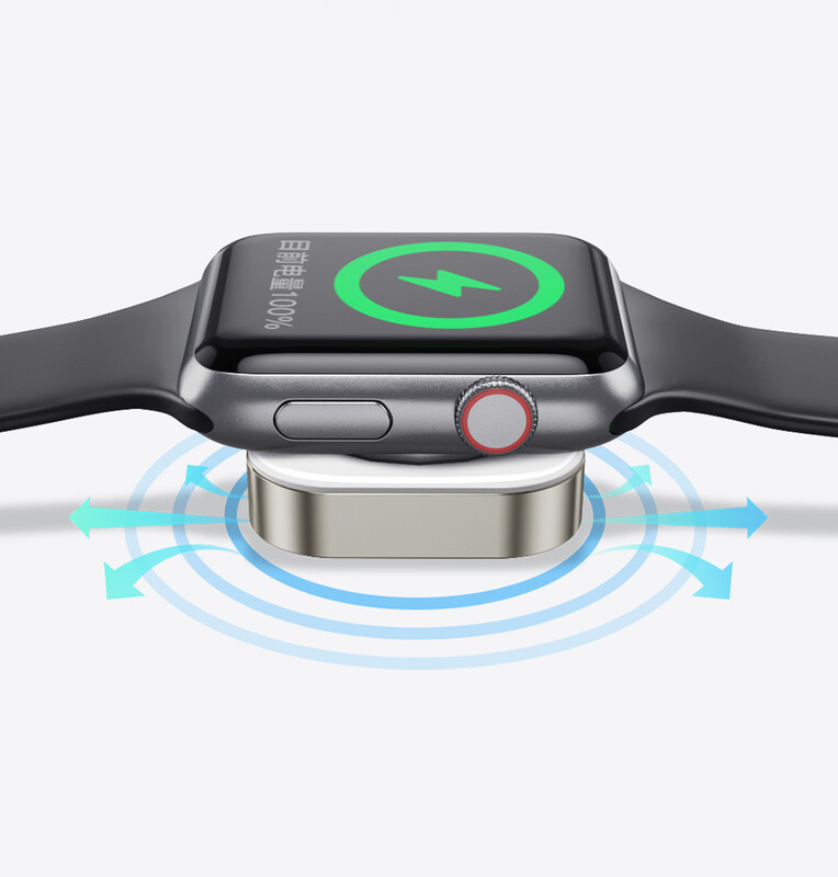 Бездротовий зарядний пристрій Essager Yibay Smart Watch Wirless Charger White (EWXT-YB02-Z)