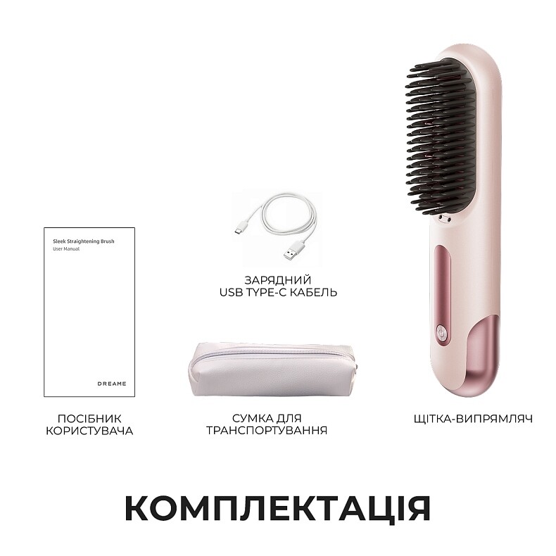 Випрямляч для волосся Dreame Sleek Cherry Pink (AA02B-CHP)