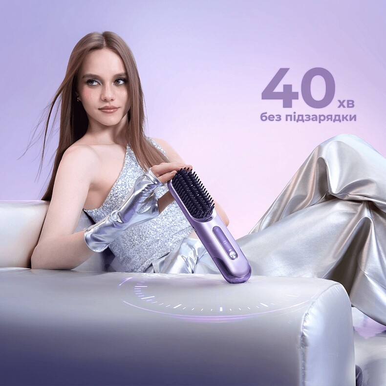 Випрямляч для волосся Dreame Sleek Berry Purple (AA02B-BP)